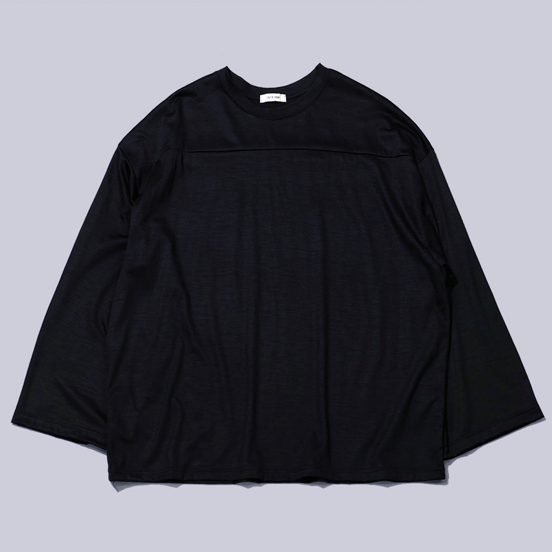 INTÉRIM インテリム HYPER BIG EXTRA FINE MERINO WOOL JERSEY